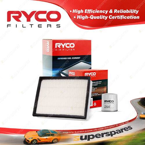 Ryco Oil Air Filter for Daewoo Cielo GL GLX Espero CD 4cyl 1.5L Petrol G15MF