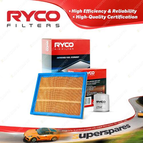 Ryco Oil Air Filter for Astra TR 4cyl 1.4L 1.6L 1.8L 2L Petrol 1996-1998