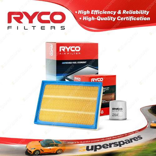 Ryco Oil Air Filter for Holden Barina XC Combo Van Tigra Vxr 4cyl Petrol Z18XE