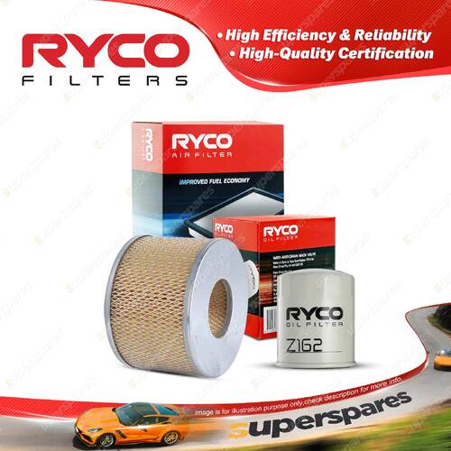 Ryco Oil Air Filter for Holden Jackaroo UBS21 4cyl 2.2L Diesel C223 1981-06/1984
