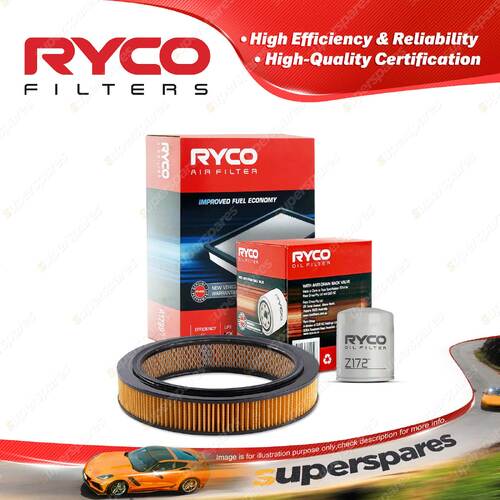 Ryco Oil Air Filter for Suzuki Vitara SE416 SWB 4cyl 1.6L Petrol G16A 1988-1994