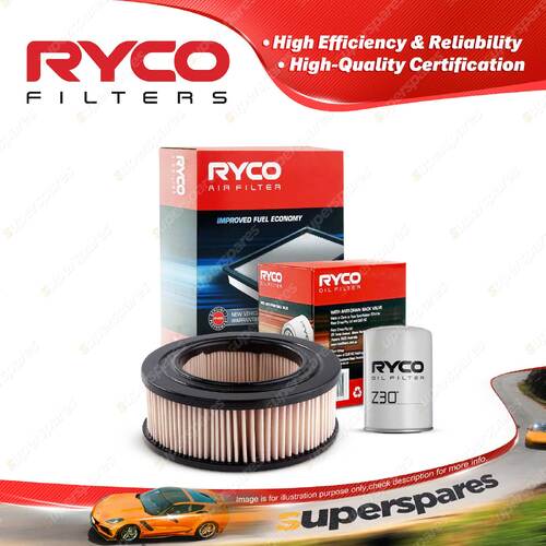 Ryco Oil Air Filter for Holden Torana LC 6cyl 3L Petrol 08/1971-1972