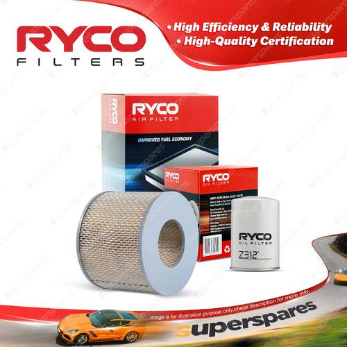 Ryco Oil Air Filter for Daihatsu Delta V50 V52 V54 V55 V57 V58 4cyl 2.8L Diesel
