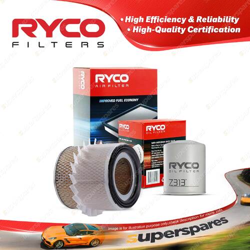 Ryco Oil Air Filter for Mitsubishi Express Van SF Triton ME MF MG MH MJ MG