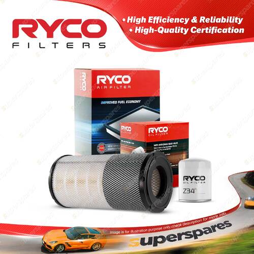 Ryco Oil Air Filter for Fiat Tractor 100-90 580 780 85-55 60-66DT Petrol Z34