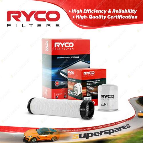 Ryco Oil Air Filter for Fiat Tractor 60-66 60-66LP 70-90 80-66F 82-93 Diesel