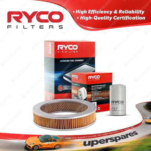 Ryco Oil Air Filter for Nissan 1000 B10 1200 B110 620 King Cab 620 Van 4cyl 1.5L