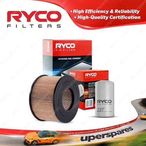 Ryco Oil Air Filter for Toyota Hiace RH22 SWB RH32 LWB RH42 C/Bus 4cyl 2L Petrol
