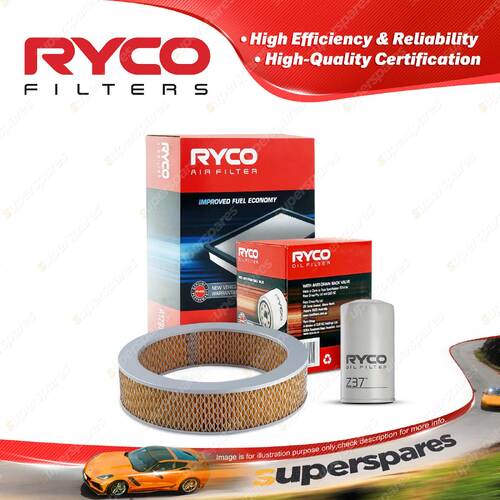 Ryco Oil Air Filter for Nissan 520 Pick-Up Van E20 Bus 4cyl 2L 1.5L 1.3L Petrol