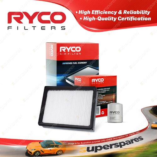 Ryco Oil Air Filter for Kia Carnival KV II V6 2.5L Petrol K5 2003-2006 1999-2003