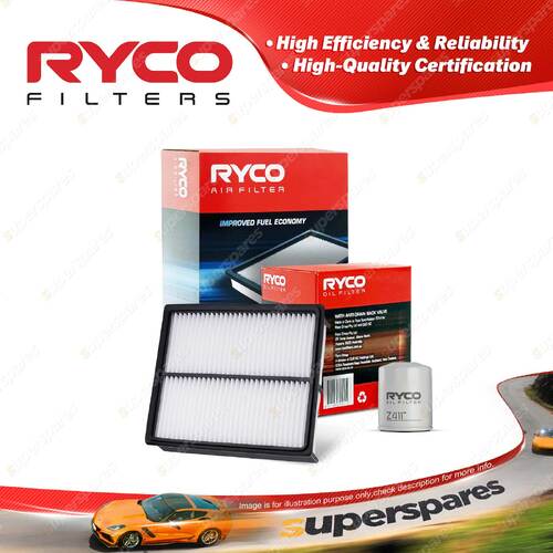 Ryco Oil Air Filter for Ford Courier PC PD PE PG PH II Raider UV 4cyl 2.6 Petrol