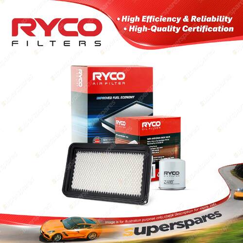 Ryco Oil Air Filter for Chrysler Pt Cruiser PG 2.4L 4cyl 2.4L 5T 12/2004-06/2010