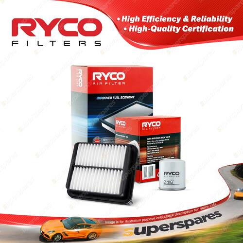 Ryco Oil Air Filter for Suzuki Liana I II 4cyl 1.6L Petrol M16A 10/2001-02/2004