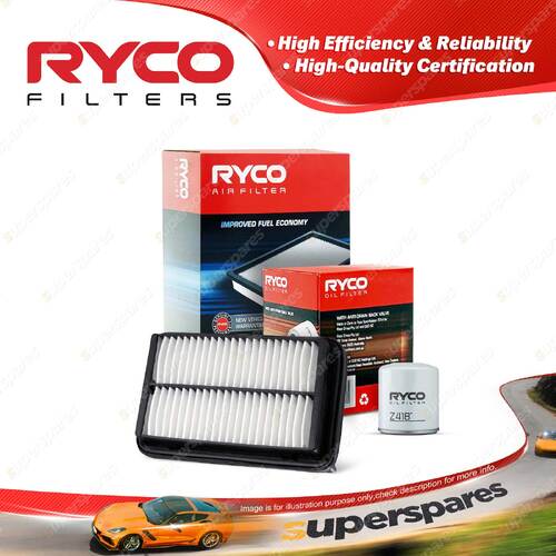 Ryco Oil Air Filter for Suzuki Liana III RH416 RH418 4cyl 1.8L 1.6L Petrol M18A