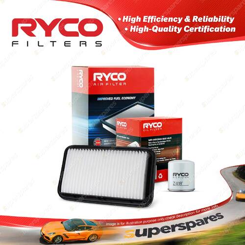 Ryco Oil Air Filter for Holden Cruze 4D Wagon YG 4cyl 1.5L Petrol 06/02-06/06