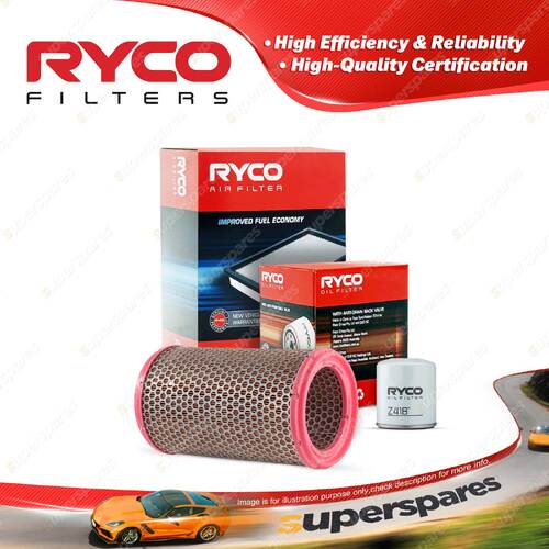Ryco Oil Air Filter for Alfa Romeo 147 937 156 166 936 Gt Gtv Coupe V6 3L Petrol
