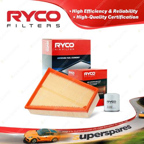 Ryco Oil Air Filter for Ford Mondeo MA MC MD 4cyl 2L 2.3L Petrol EcoBoost 23NS