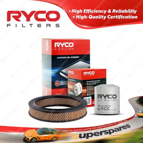 Ryco Oil Air Filter for BMW 2002Ti E10 4cyl 2L Petrol M10B20 04/1973-09/1975