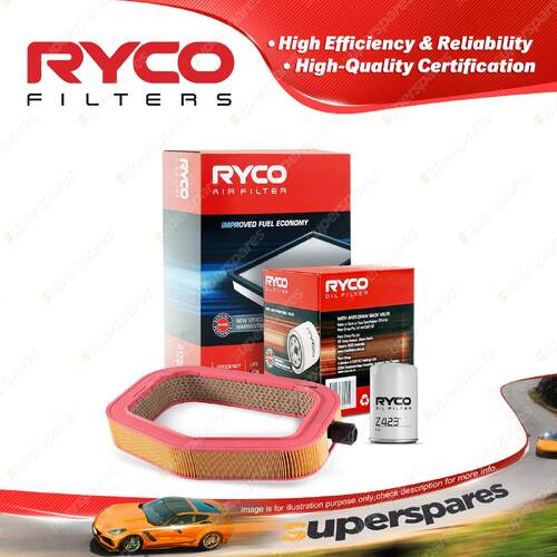 Ryco Oil Air Filter for Mercedes Benz 300Ce C124 300E W124 6cyl 3L M104.980