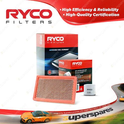 Ryco Oil Air Filter for Nissan Almera N17 Micra K13 4cyl 1.5L Petrol HR15 HR15DE