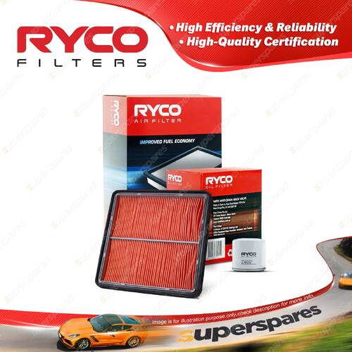 Ryco Oil Air Filter for Mazda Rx7 Twin Turbo FD 1.3L Petrol 13B-P 03/1992-1999