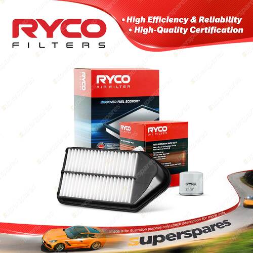 Ryco Oil Air Filter for Suzuki Apv GC416 4cyl 1.6L Petrol G16A1D 07/2005-On