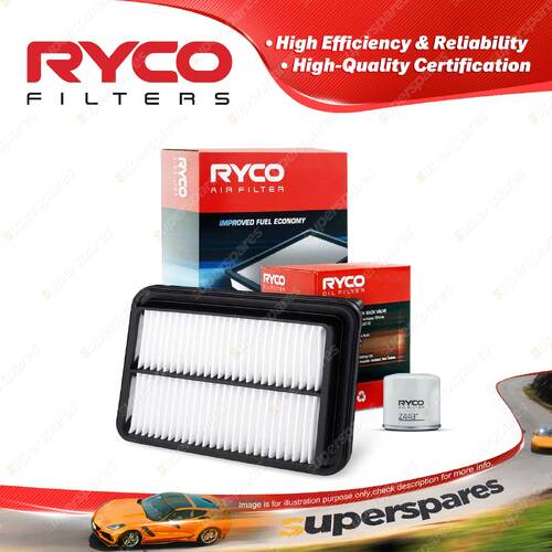 Ryco Oil Air Filter for Daihatsu Applause A101 Charade G203 G203B G203C 4cyl
