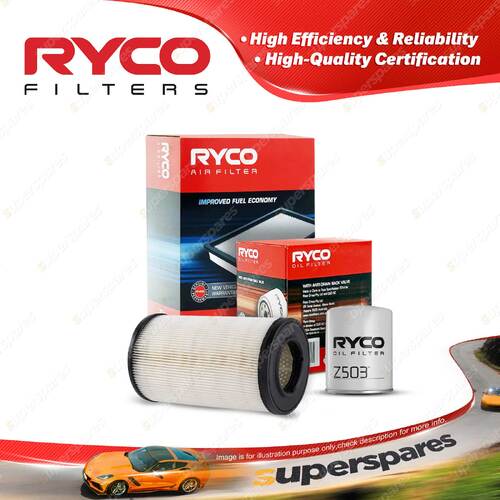 Ryco Oil Air Filter for Nissan Terrano Ii R20 4cyl 2.7L TD27E 03/1997-06/2000