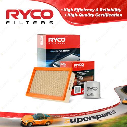 Ryco Oil Air Filter for Ford Explorer UT UX UZ V6 V8 4.6L 4L Petrol 2ZA XZA