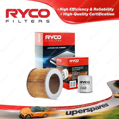 Ryco Oil Air Filter for Mitsubishi L300 Express 1600 4cyl 1.6L 1980-09/1982