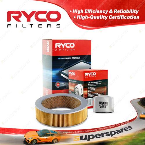 Ryco Oil Air Filter for Honda Civic SB SE WB 4cyl 1.5L 1.2L Petrol EB1 EC ED