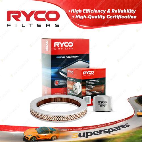 Ryco Oil Air Filter for Honda Civic WB 4cyl 1.5L Petrol EC 02/1976-1978