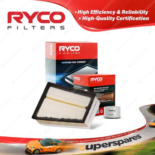 Ryco Oil Air Filter for Renault Megane X84 X84T II 4cyl 2L 1.6L Petrol K4M F4R