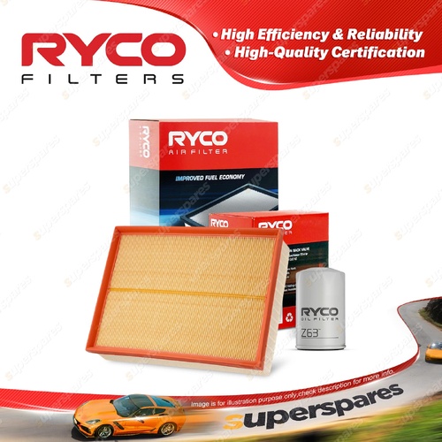 Ryco Oil Air Filter for Landrover Discovery Series 3 V6 4L 1V 04/2005-09/2009