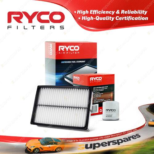 Ryco Oil Air Filter for Mazda 3 BK BL MPS SP25 4cyl 2.5L 2.3L 2L Petrol