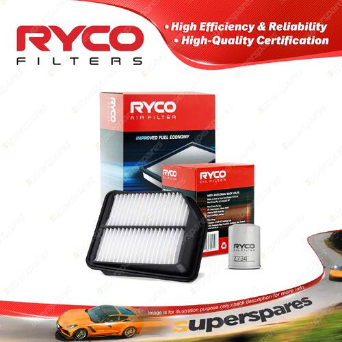Ryco Oil Air Filter for Suzuki Grand Vitara JB416 4cyl 1.6L M16A 08/2005-07/2008