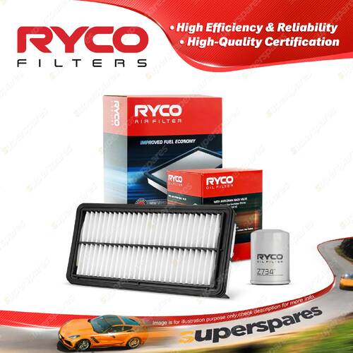 Ryco Oil Air Filter for Suzuki Sx4 GYA GYB 4cyl 2L Petrol J20B 02/2010-01/2015