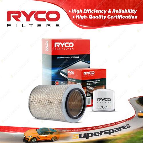 Ryco Oil Air Filter for Isuzu Nkr150 Nkr200 Nkr250 Npr200 Npr250 Npr300 Npr400