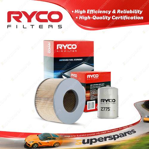 Ryco Oil Air Filter for Toyota Dyna 4500 5500 6500 Diesel 03/01-03 S05C S05D