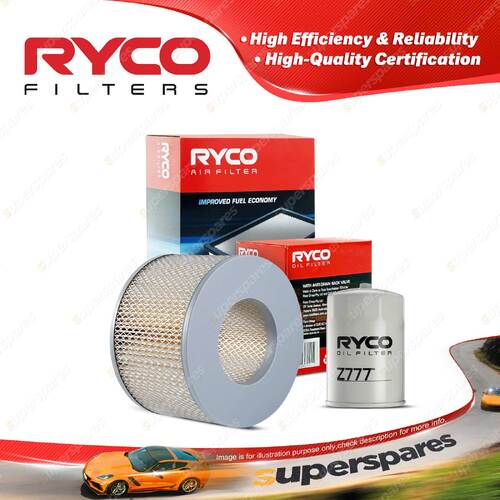 Ryco Oil Air Filter for Toyota Coaster XZB50R 4cyl 4L Turbo Diesel N04C-UH 09-On