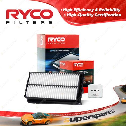 Ryco Oil Air Filter for Honda Accord CG V6 3L Petrol J30A1 12/1997-1999