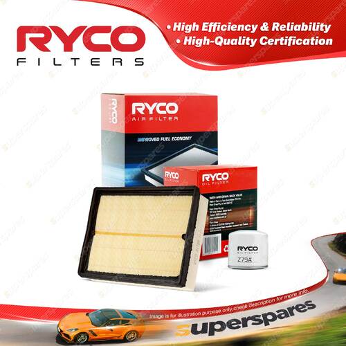 Ryco Oil Air Filter for Kia Magentis MG Rondo UN 4cyl 2L 2.4L V6 2.7L Petrol
