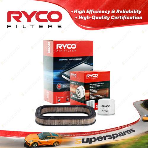 Ryco Oil Air Filter for Honda Accord CA 4cyl 2L Petrol A20A2 A20A4