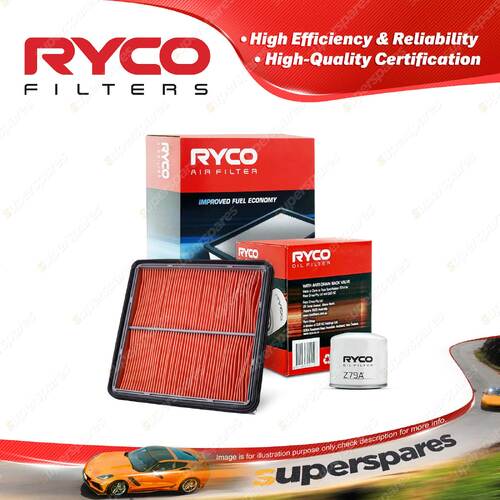 Ryco Oil Air Filter for Mazda Rx7 FC 1.3L Petrol 13B 02/1986-1992
