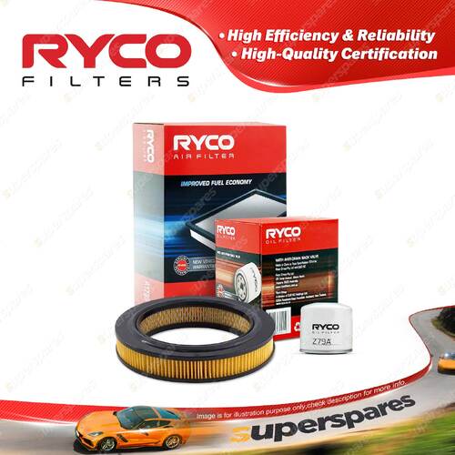 Ryco Oil Air Filter for Ford Festiva WA 4cyl 1.3L Petrol 10/1991-03/1994