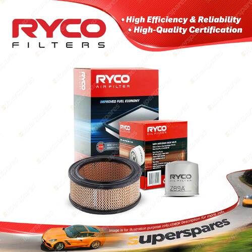 Ryco Oil Air Filter for Hillman Hunter Gt Royal 660 Petrol 1968-1973