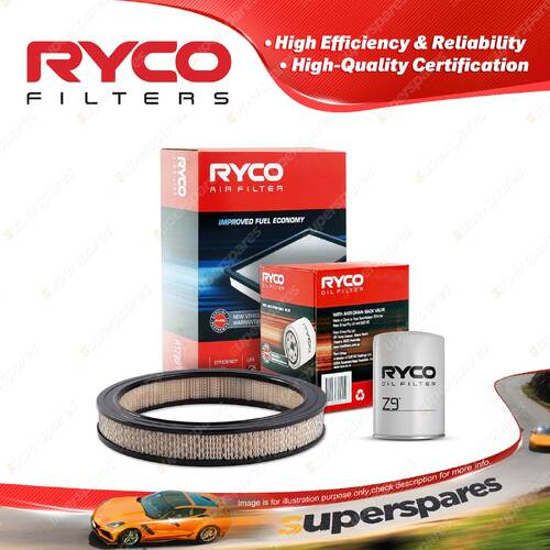 Ryco Oil Air Filter for Ford Bronco F350 Fairlane Fairmont Falcon Ltd