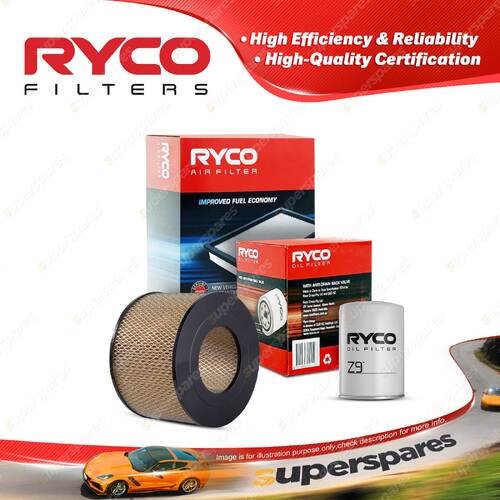 Ryco Oil Air Filter for Toyota Landcruiser FJ40 FJ45 FJ55 6cyl 6cyl 3.9L 4.2L