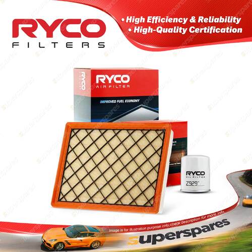 Ryco Oil Air Filter for Isuzu D-Max TF Mu-X 4cyl 3L Turbo Diesel 4JJ1-TCX