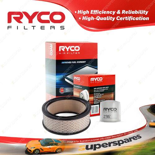 Ryco Oil Air Filter for Chrysler Valiant CL CM VH VJ VK 6cyl 4L Petrol Hemi245